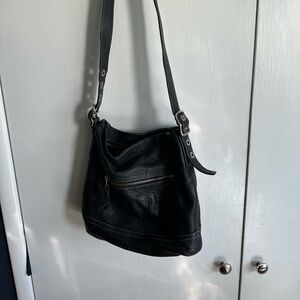 Coach Black Leather Handbag